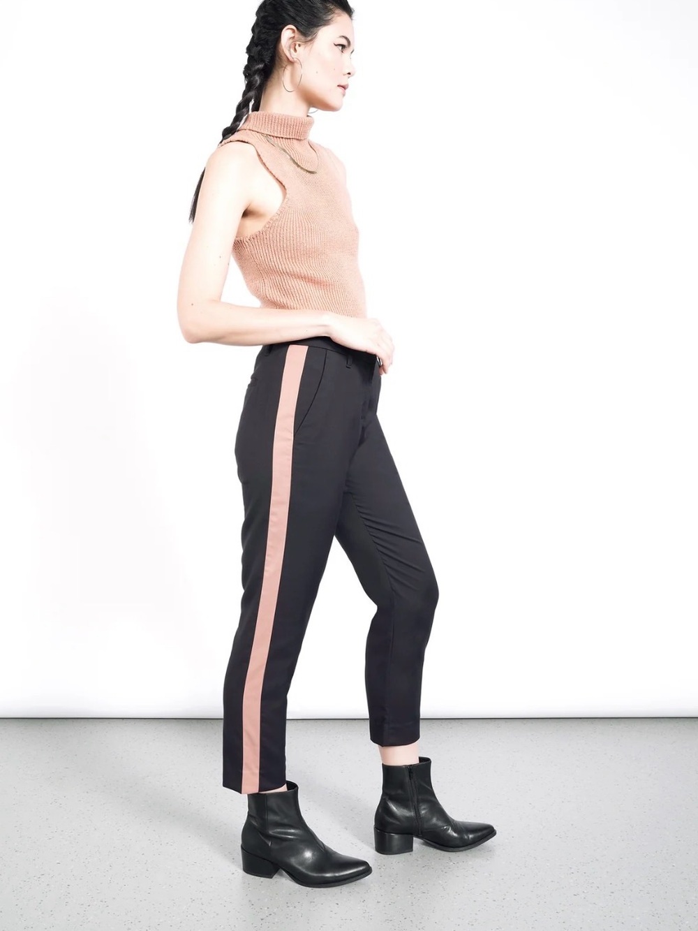 Wildfang Emperor Color Block Slim Crop Pant